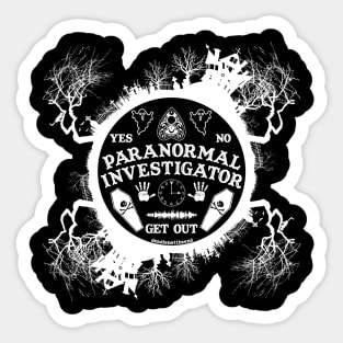 Paranormal Investigator Sticker